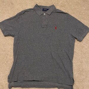Polo by Ralph Lauren Charcoal Polo Shirt for Men